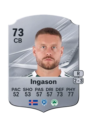 Ingason - 73 - Rare EA FC 27 card