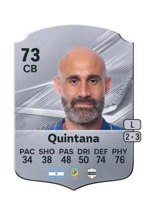 Quintana - 73 - Rare EA FC 27 card