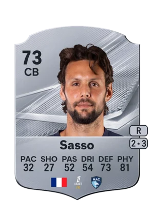 Sasso - 73 - Rare EA FC 27 card