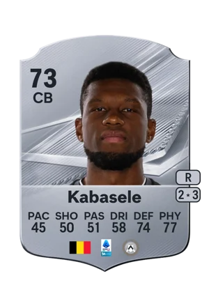 Kabasele - 73 - Rare EA FC 27 card