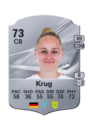Krug - 73 - Rare EA FC 27 card