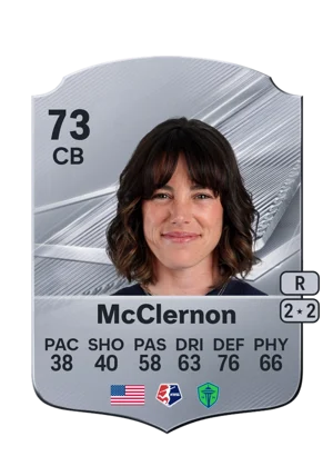 McClernon - 73 - Rare EA FC 27 card