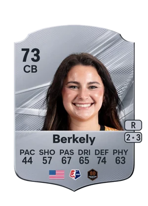Berkely - 73 - Rare EA FC 27 card