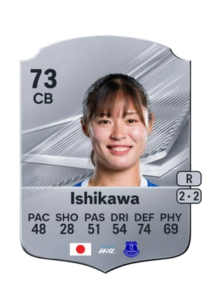 Ishikawa - 73 - Rare EA FC 27 card