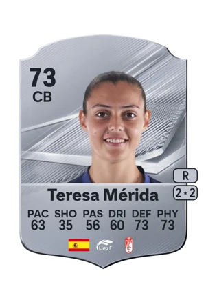 Teresa Mérida - 73 - Rare EA FC 27 card