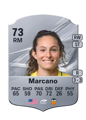 Marcano - 73 - Rare EA FC 27 card