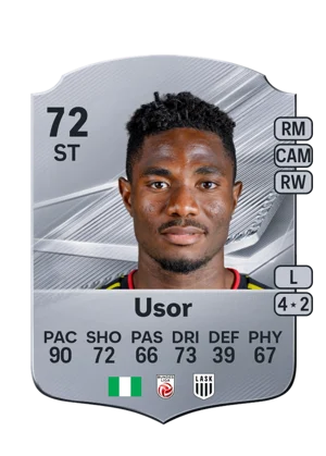 Usor - 72 - Rare EA FC 27 card