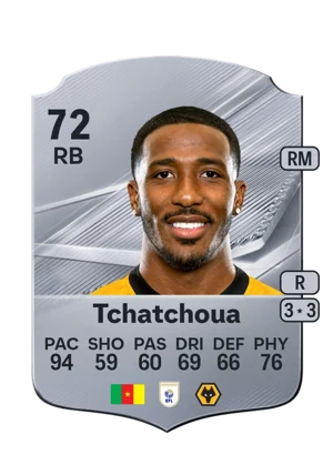 Tchatchoua - 72 - Rare EA FC 27 card