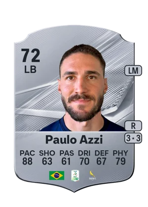 Paulo Azzi - 72 - Rare EA FC 27 card