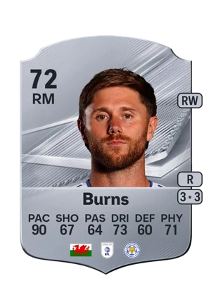Burns - 72 - Rare EA FC 27 card
