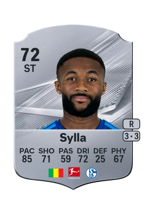 Sylla - 72 - Rare EA FC 27 card