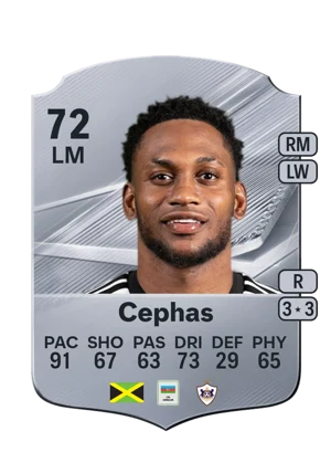 Cephas - 72 - Rare EA FC 27 card