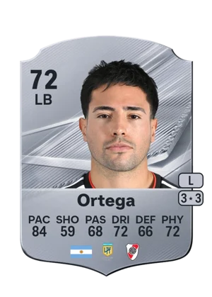 Ortega - 72 - Rare EA FC 27 card