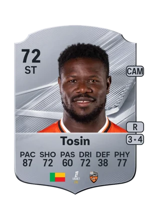 Tosin - 72 - Rare EA FC 27 card