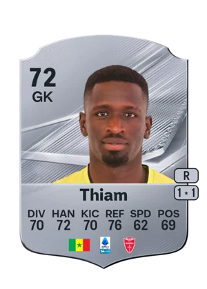 Thiam - 72 - Rare EA FC 27 card