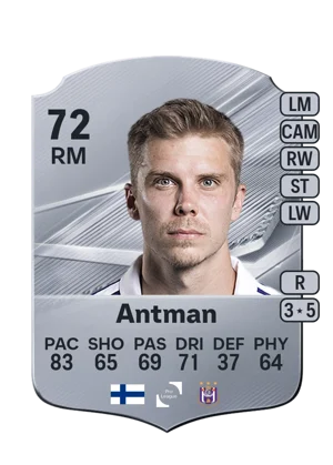 Antman - 72 - Rare EA FC 27 card