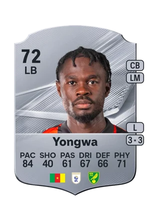 Yongwa - 72 - Rare EA FC 27 card