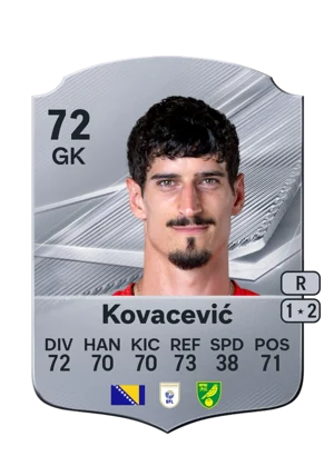 Kovacević - 72 - Rare EA FC 27 card