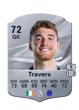 Travers - 72 - Rare EA FC 27 card