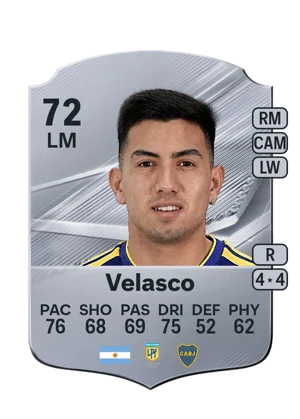 Velasco - 72 - Rare EA FC 27 card