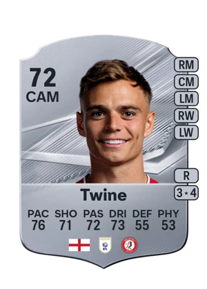 Twine - 72 - Rare EA FC 27 card