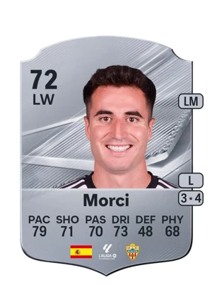 Morci - 72 - Rare EA FC 27 card