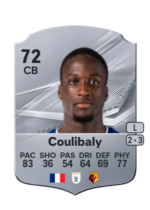 Coulibaly - 72 - Rare EA FC 27 card