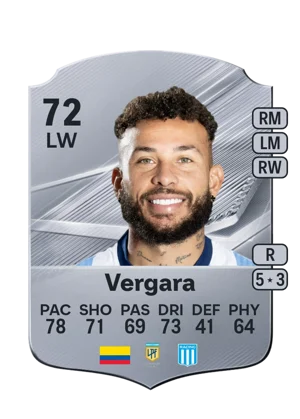 Vergara - 72 - Rare EA FC 27 card