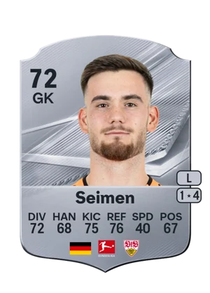 Seimen - 72 - Rare EA FC 27 card