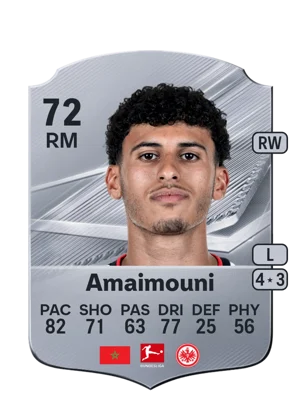 Amaimouni - 72 - Rare EA FC 27 card