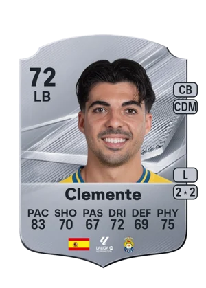 Clemente - 72 - Rare EA FC 27 card