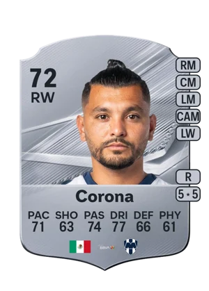 Corona - 72 - Rare EA FC 27 card