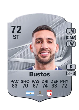 Bustos - 72 - Rare EA FC 27 card