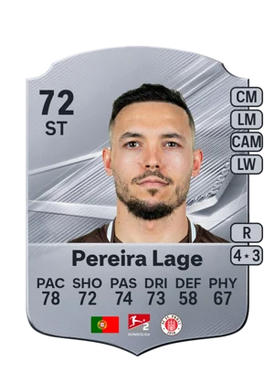 Pereira Lage - 72 - Rare EA FC 27 card