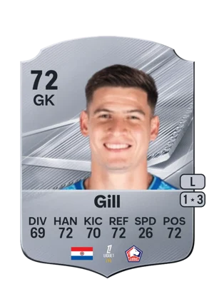 Gill - 72 - Rare EA FC 27 card