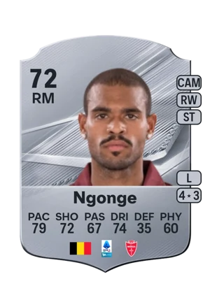 Ngonge - 72 - Rare EA FC 27 card