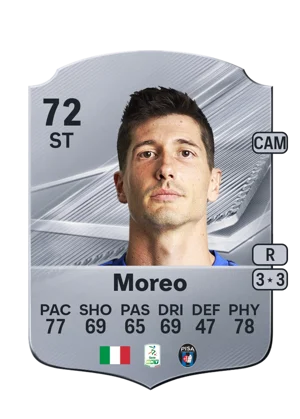 Moreo - 72 - Rare EA FC 27 card