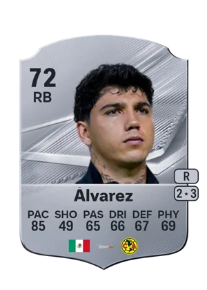 Álvarez - 72 - Rare EA FC 27 card