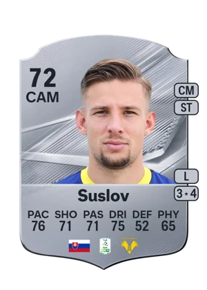 Suslov - 72 - Rare EA FC 27 card