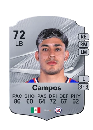 Campos - 72 - Rare EA FC 27 card