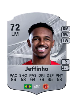 Jeffinho - 72 - Rare EA FC 27 card