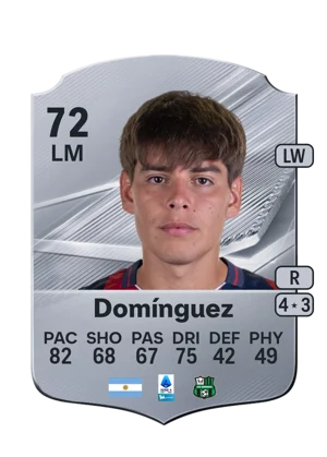 Domínguez - 72 - Rare EA FC 27 card