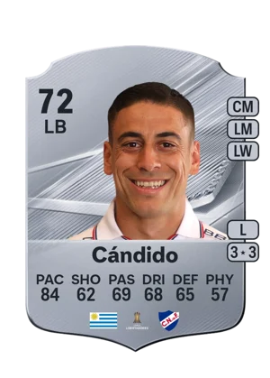 Cándido - 72 - Rare EA FC 27 card