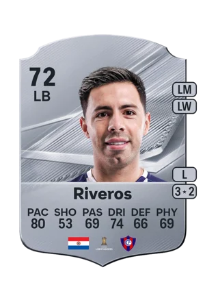 Riveros - 72 - Rare EA FC 27 card