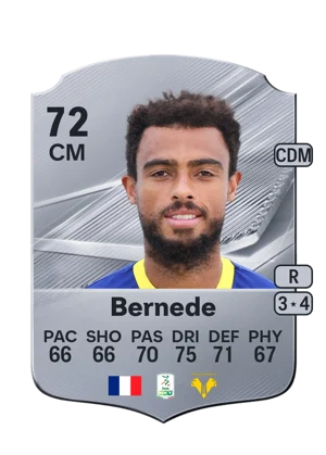 Bernede - 72 - Rare EA FC 27 card