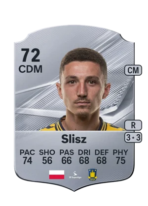 Slisz - 72 - Rare EA FC 27 card