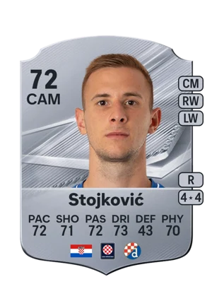 Stojković - 72 - Rare EA FC 27 card