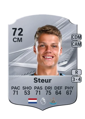 Steur - 72 - Rare EA FC 27 card