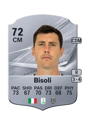 Bisoli - 72 - Rare EA FC 27 card