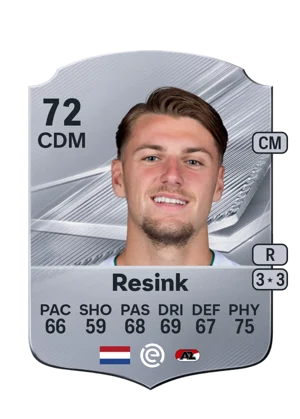 Resink - 72 - Rare EA FC 27 card